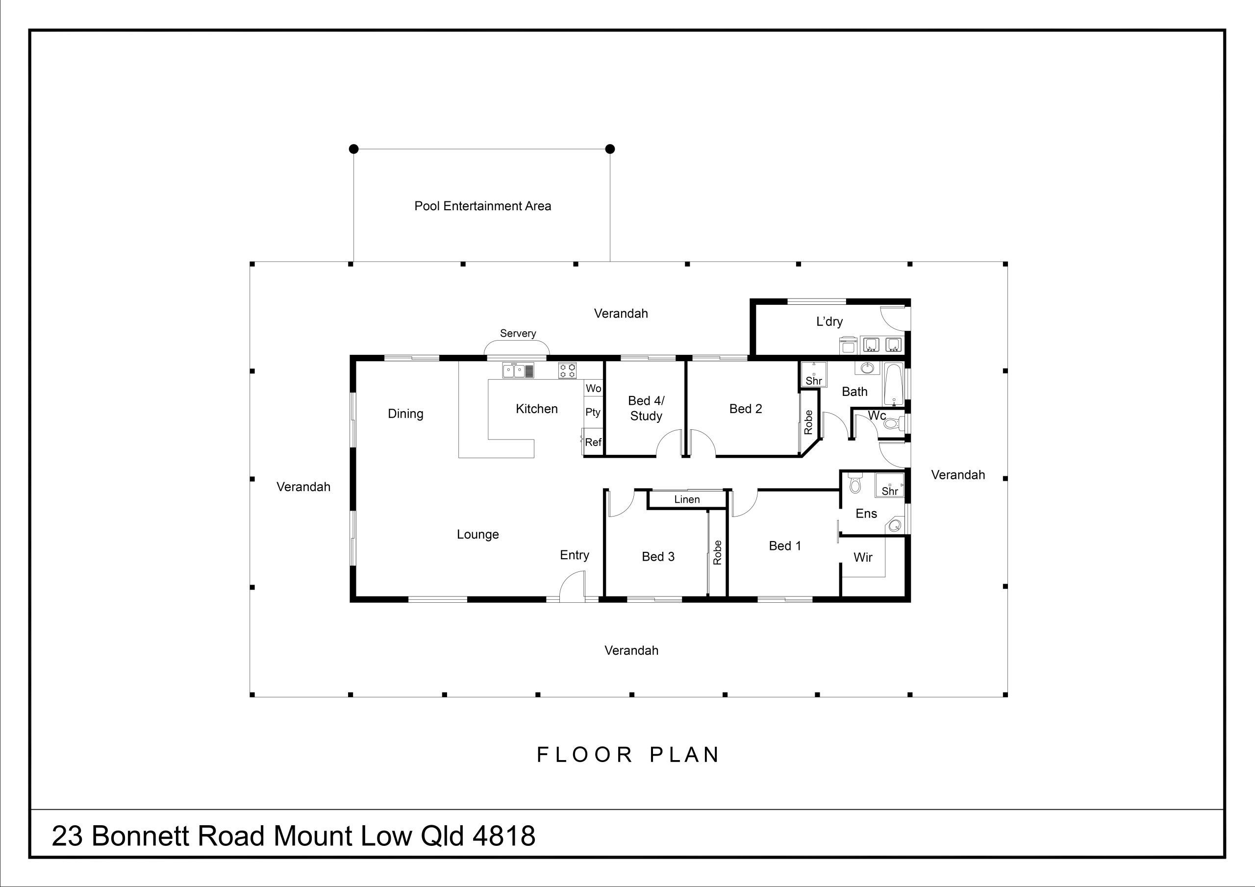 23 Bonnett Road, MOUNT LOW, QLD 4818 AUS