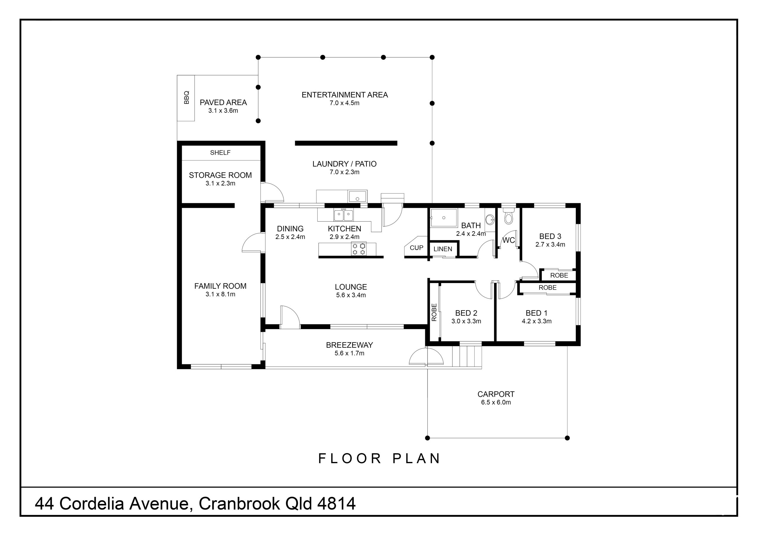 44 Cordelia Avenue, CRANBROOK, QLD 4814 AUS