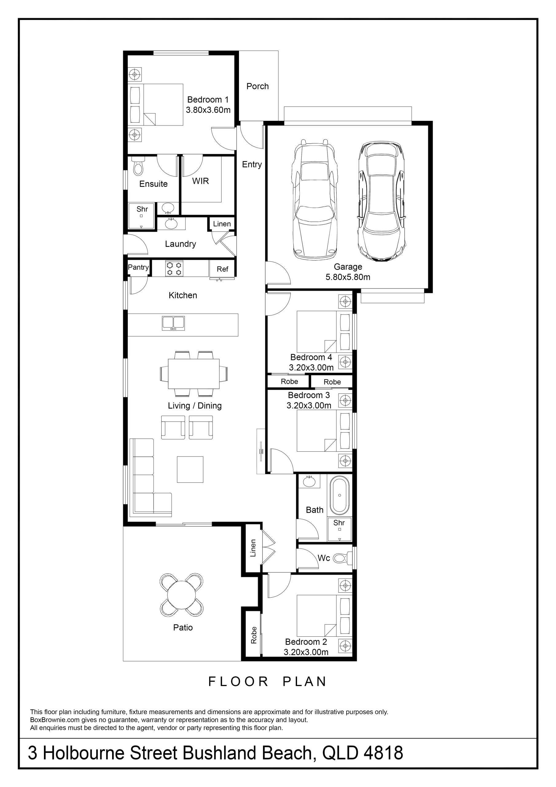 3 Holbourne Street, BUSHLAND BEACH, QLD 4818 AUS